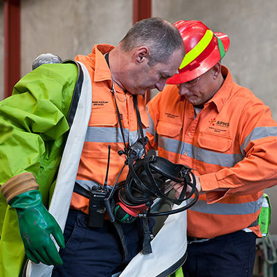 acid plant suit equipment